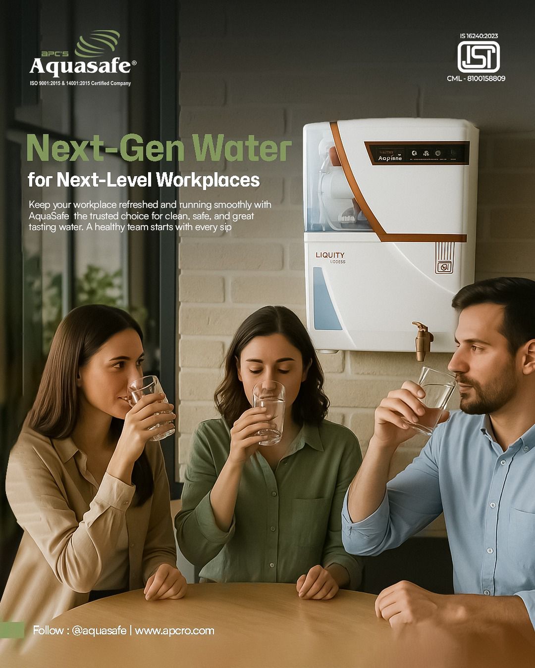 Aquasafe Workplace Model
